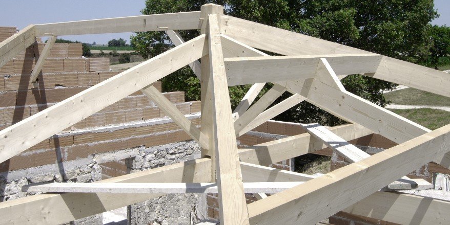 ossature bois toiture couvreur Mézin (47)